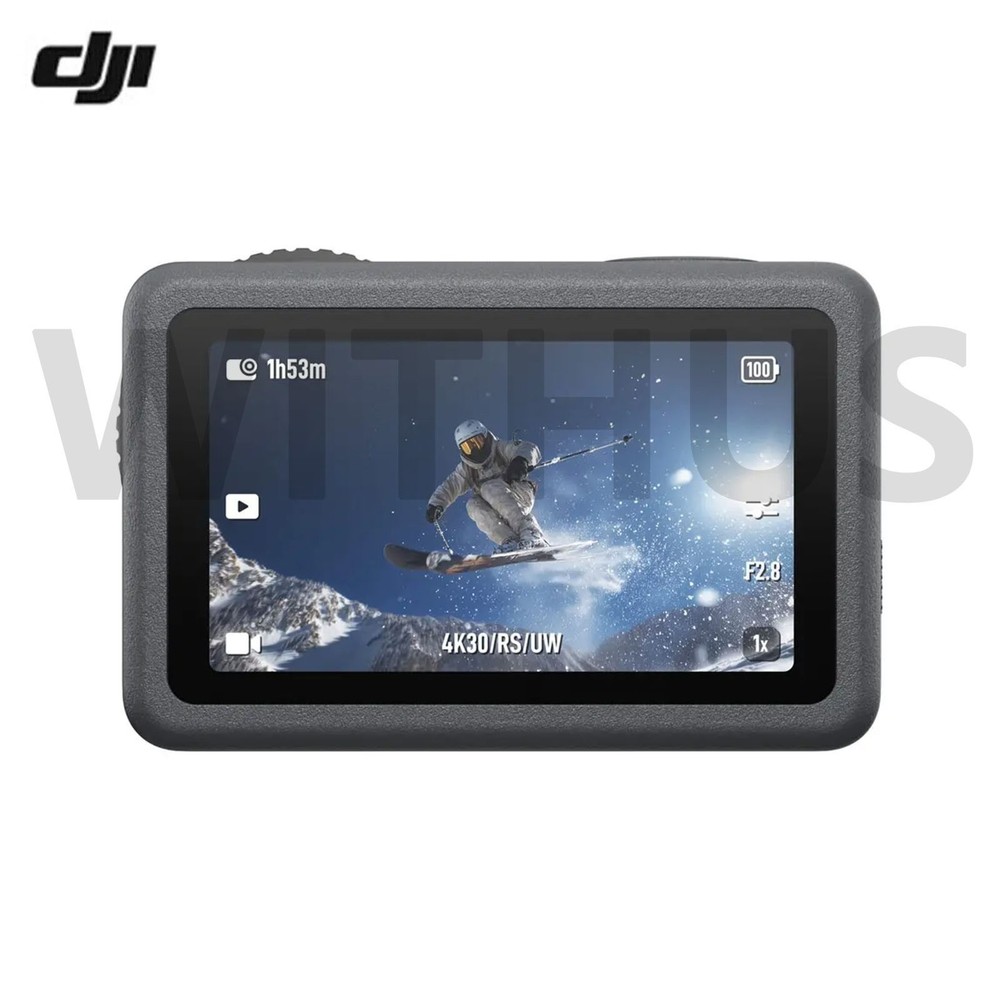 WNJI Osmo Actions 6  Adventure Combo - 4K OLED Variable Aperture light Camera