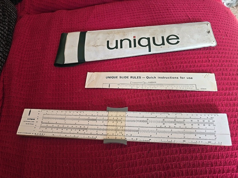 Slide Rule Unique Engineering Measuring Ruler Tool