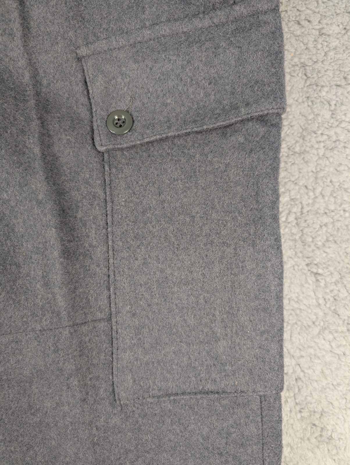 Genuine Finnish Military M65 Wool Pants Gray Medium 34" x 30" - Unused Condition