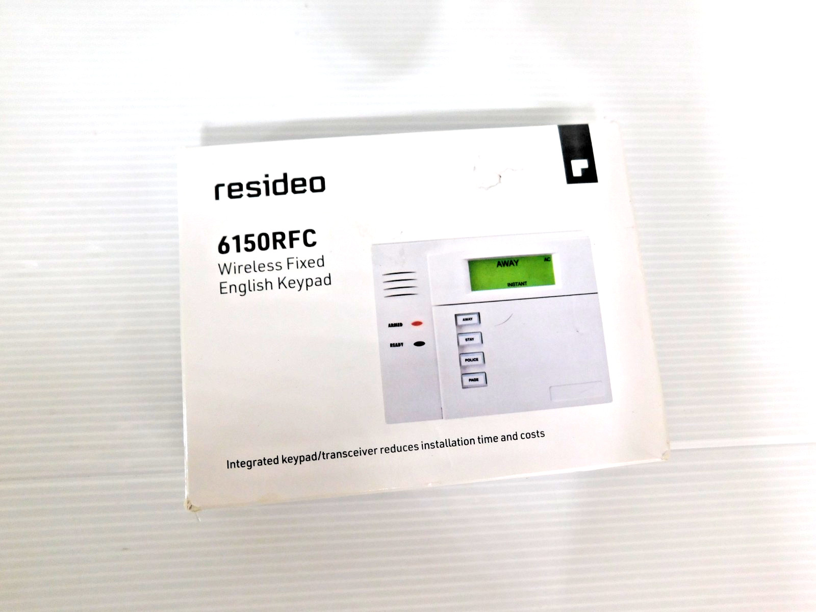 RESIDEO 6150RFC Wireless Fixed English Keypad With Instructions