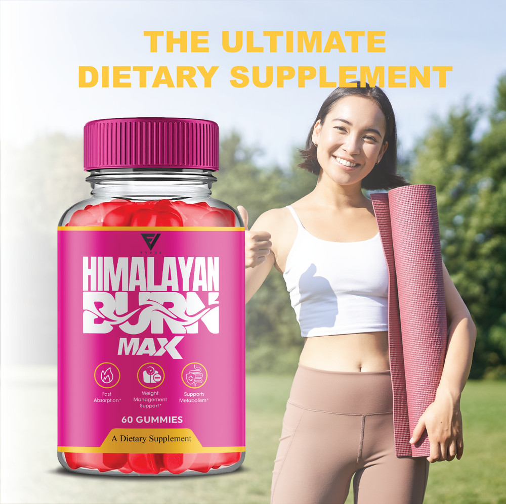 Himalayan Burn Max Gummies, HimalayanBurn Advanced Gummy (60 Gummies)