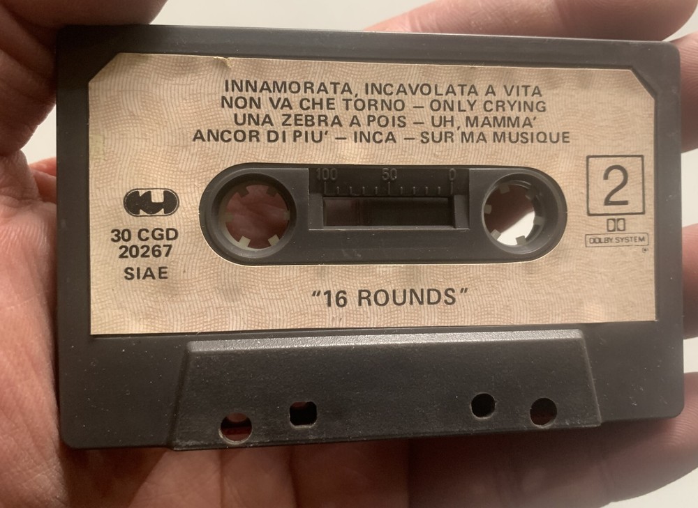 16 ROUND MUSIC CASSETTE