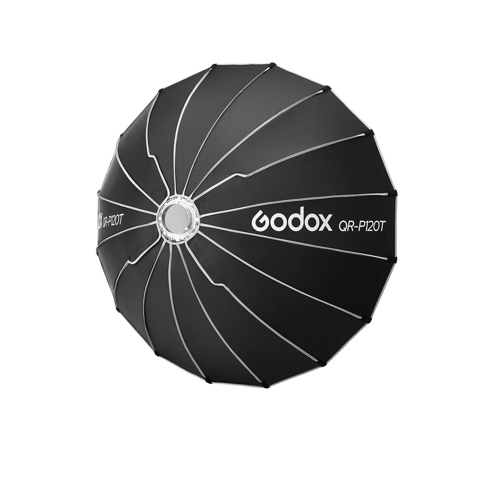 Godox QR-P120T 120cm Parabolic Softbox Quick Release Light Diffuser Softbox+grid