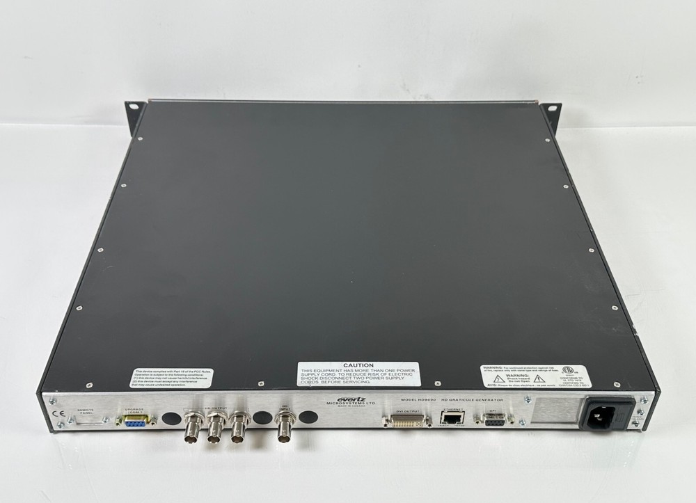 EVERTZ HD9690 HD GRATICULE GENERATOR