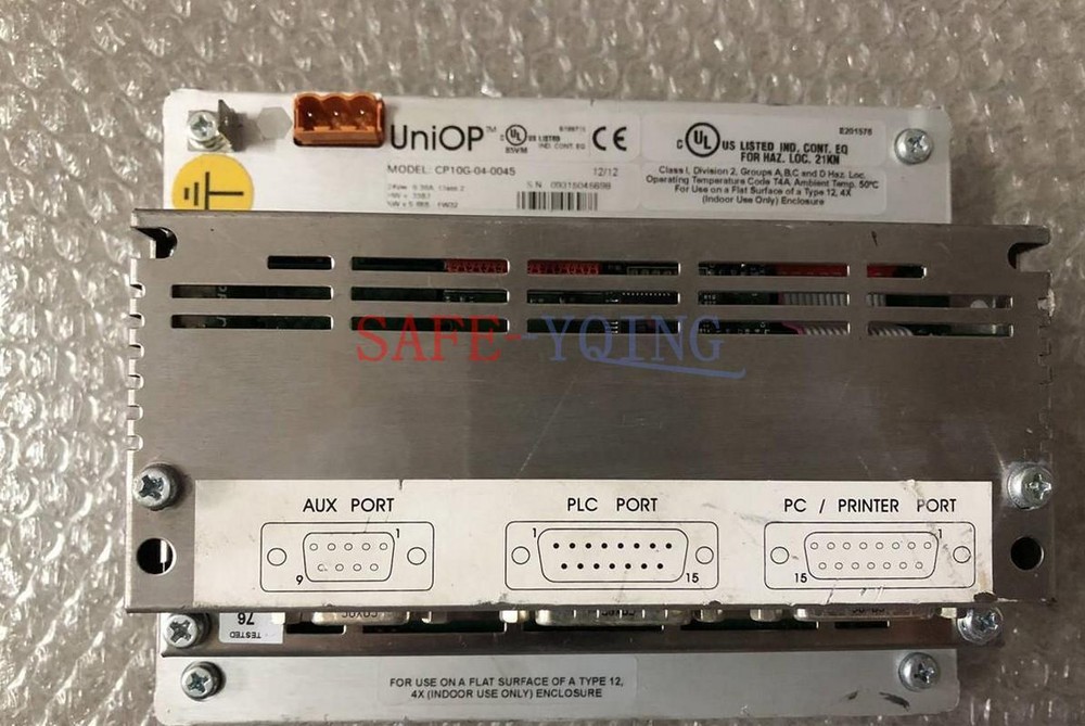 One UNIOP CP10G-04-0045 Human Machine Interface USED