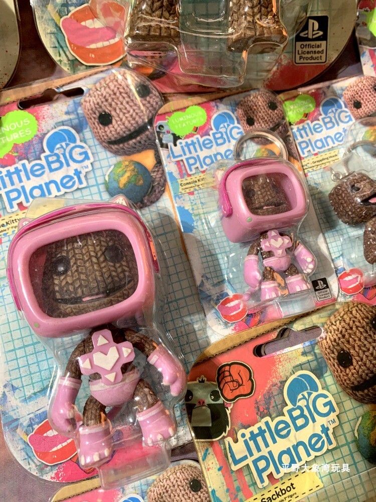 LittleBigPlanet 15 Styles Sackboy Joints Action Figurines Keychain Charms