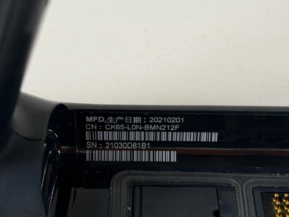 Honeywell CK65 Handheld Android Mobile Computer Barcode Scanner - WORKING