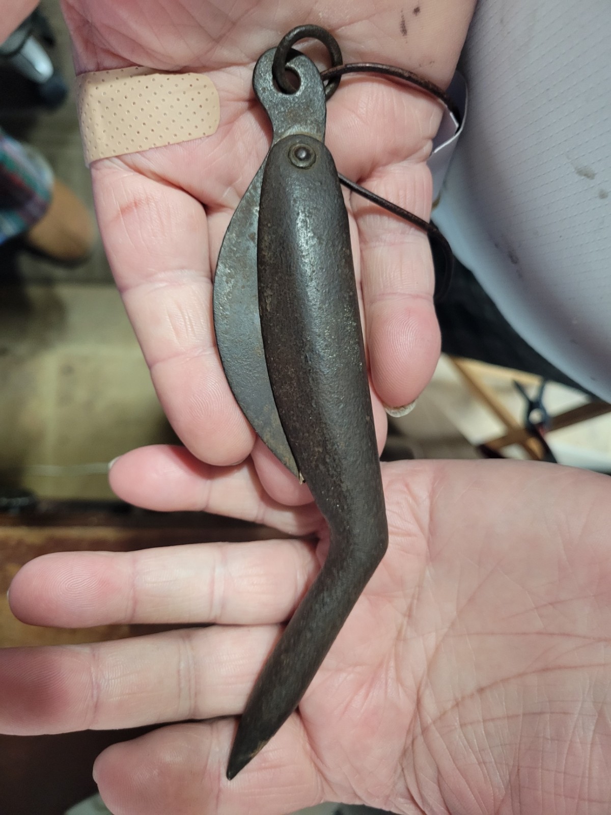 Antique Civil War Sailor's Ship Rigging Knife Used Maritime Tool