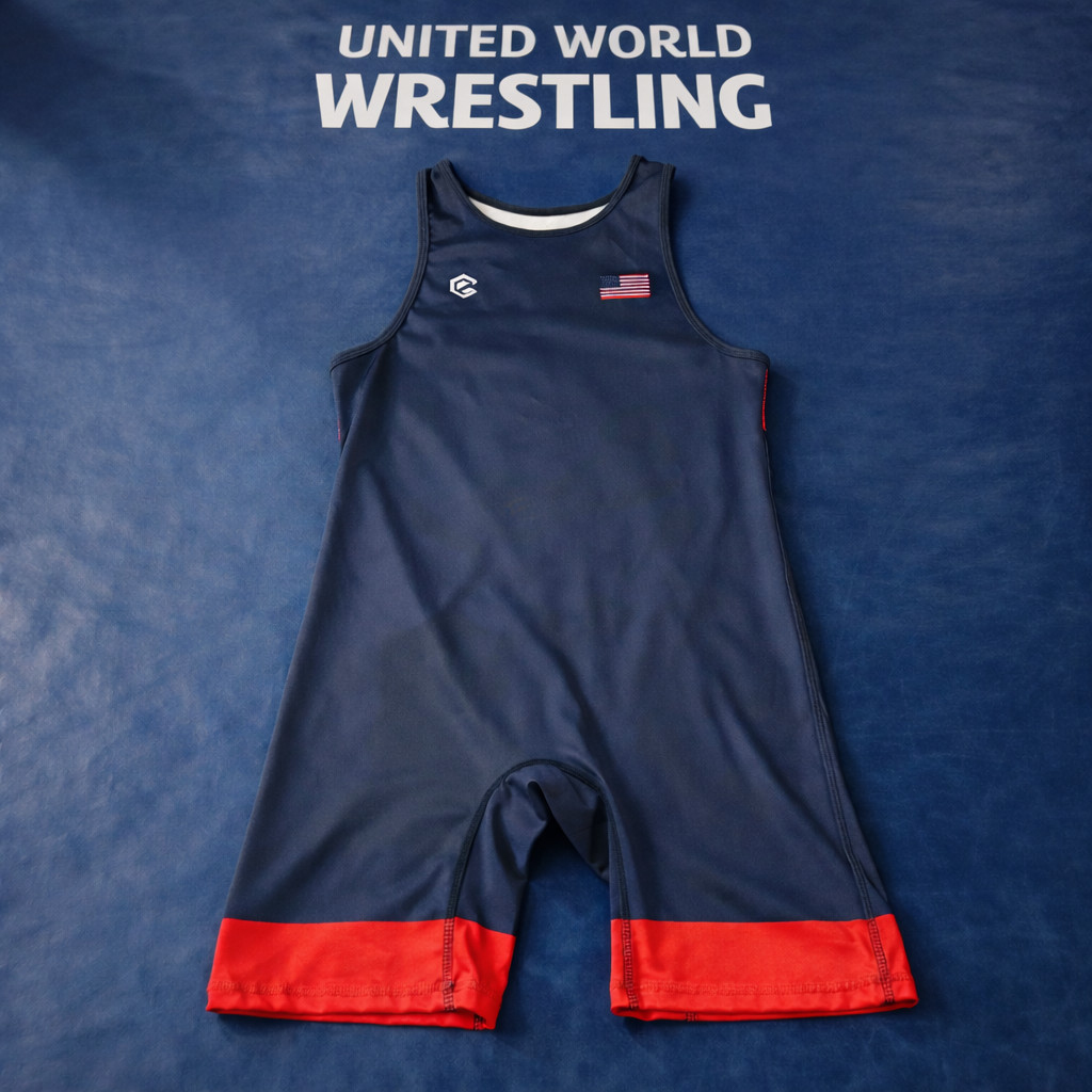 USA Wrestling Singlet Red