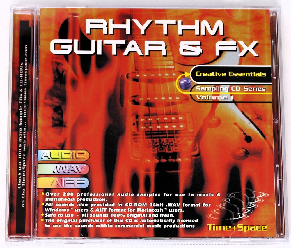 Zero-G Creative Essentials 1 Rhythm Guitar & FX Sample/Sound Library/Sampling CD