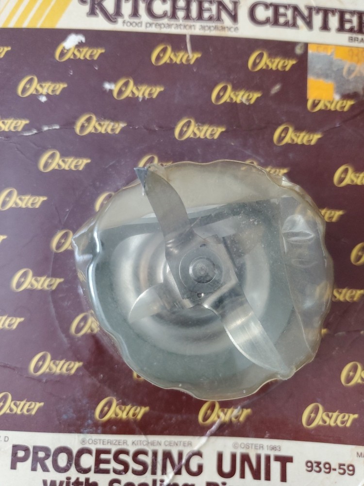 Osterizer & Kitchen Center Replacement Processing Unit With Sealing Ring 939-59