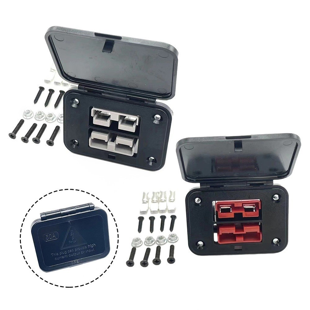 Easy Assembly Twin Dual Flush Mount Bracket for Power Connection Solutions