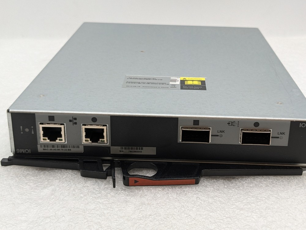 NetApp IOM6 111-00190+B0 SAS Storage Controller Ethernet Server Module