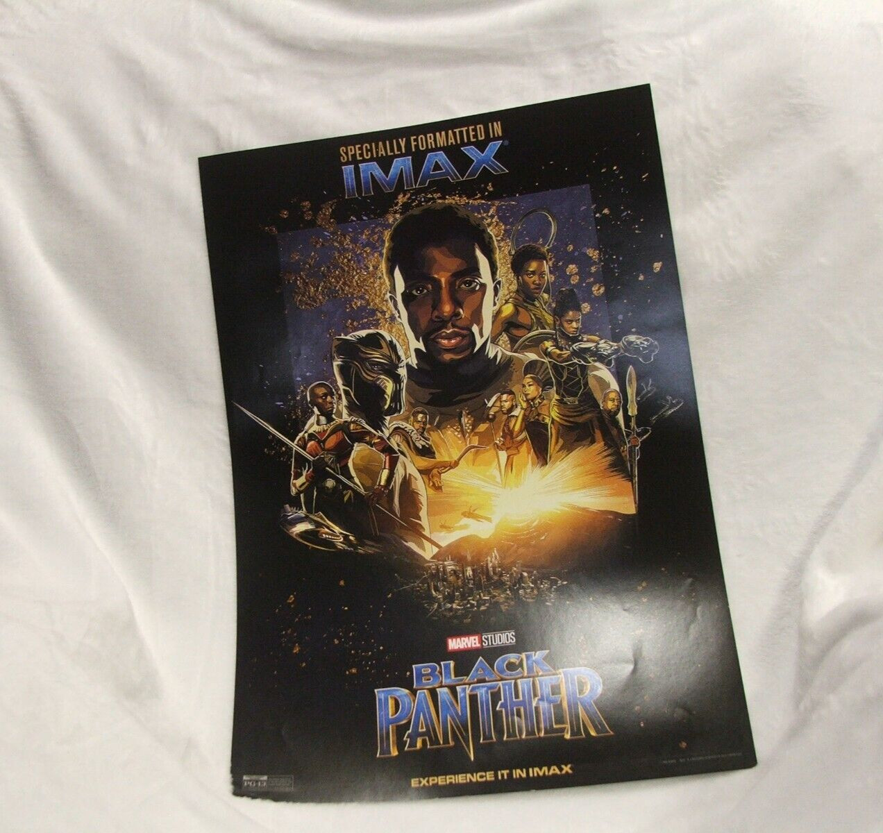 IMAX Promotional Poster Black Panther 19x13