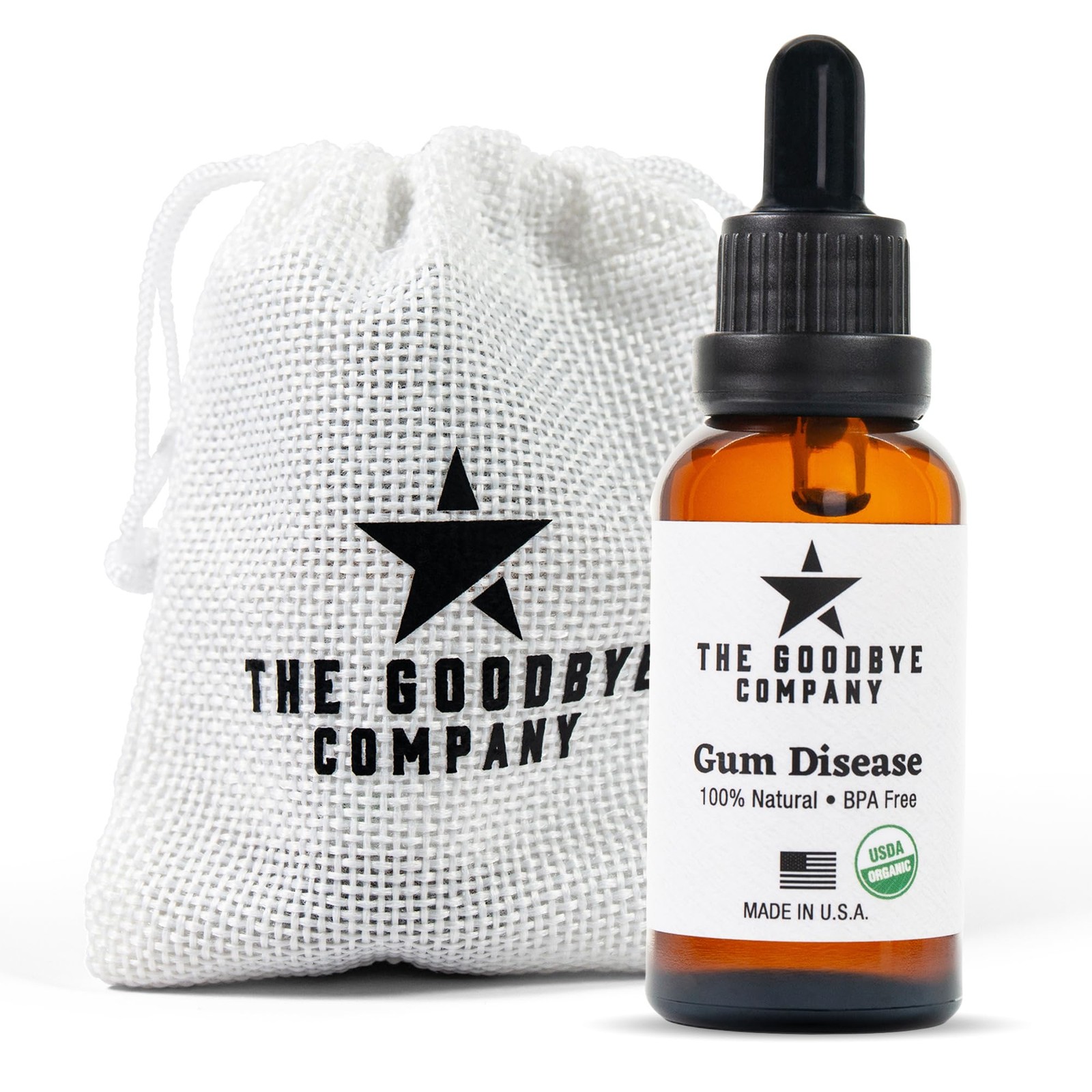 The Goodbye Company Gum Disease Treatment - 100% Pure Neem & Clove Oil