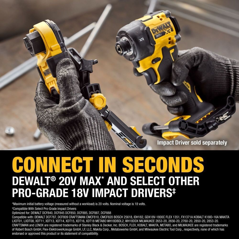 DEWALT IMPACT CONNECT Nut Runner Attachment-DWANRRIR