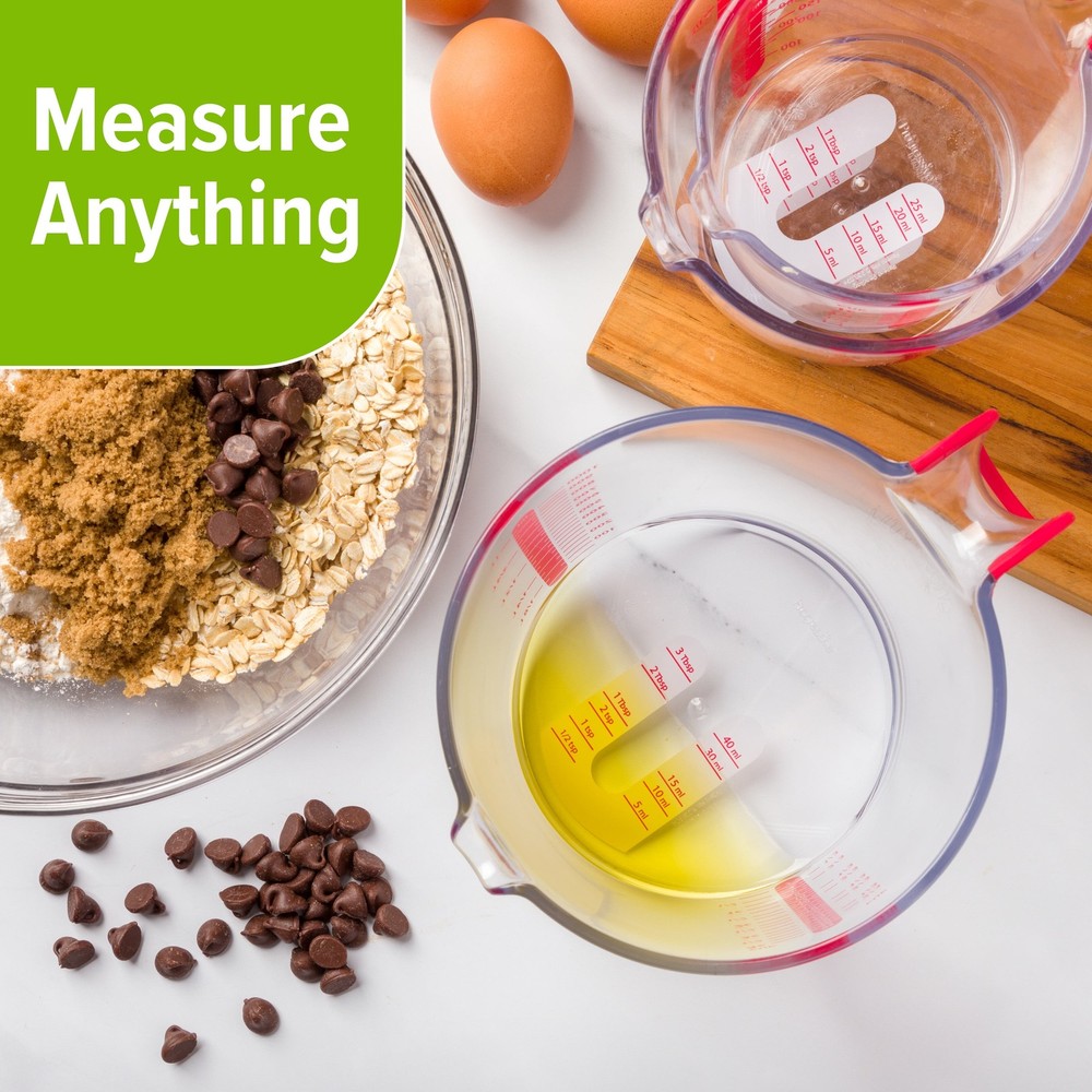 PrepSolutions 3 Piece Liquid Measuring Cup Set,NEW PRODUCT EXPLOSION
