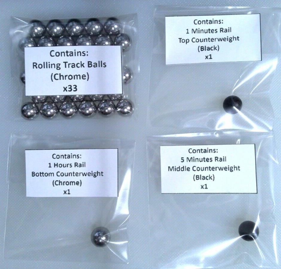 Arrow Ball Clock Replacement Balls Handicraft & Time Machine Kinetic Bearings