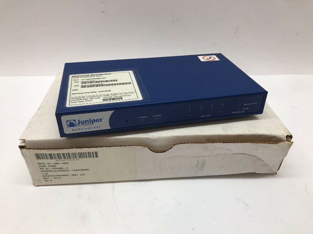 Security Data System NS-5XT-101 Juniper Networks Rack Mountable 12VDC, 12W