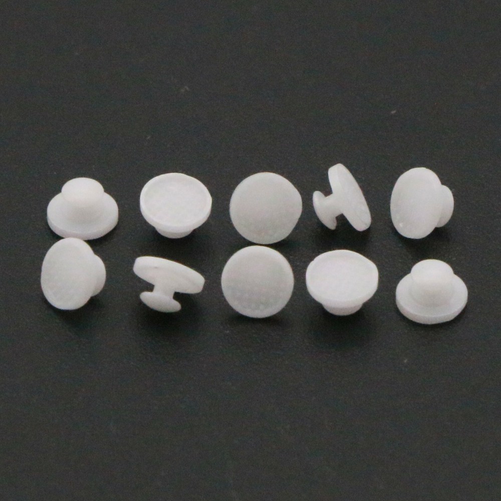 50 Pcs Dental Orthodontic Ceramic Lingual Button Bondable Round Rectangular