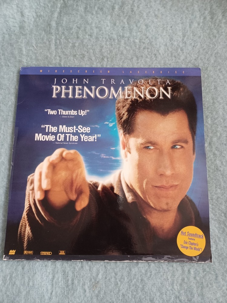 Phenomenon - PAL LaserDisc - Widescreen Edition - John Travolta