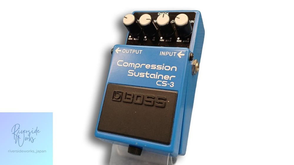 BOSS CS-3 Compression Sustainer Guitar Effects Pedal JP