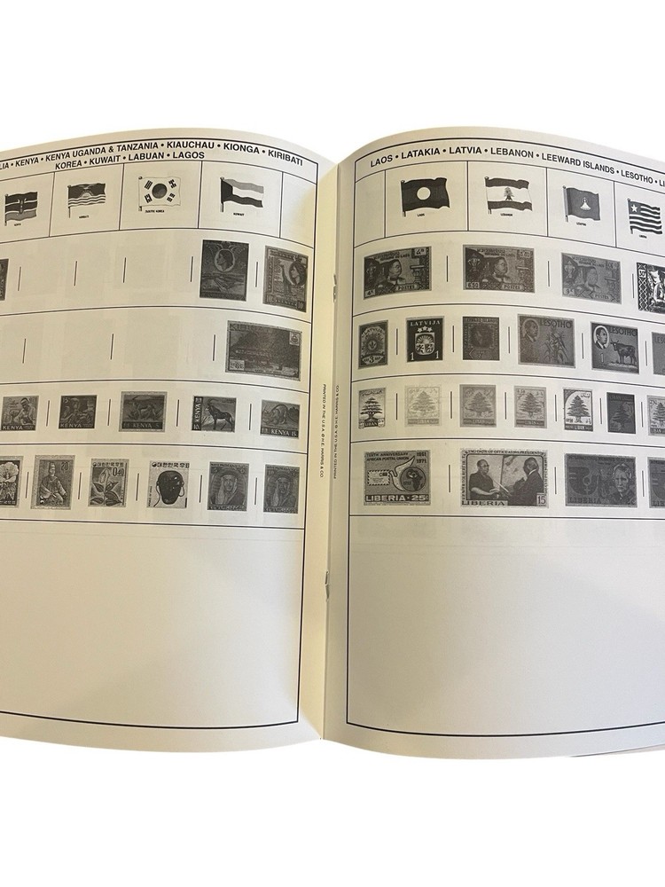 1995 H.E. Harris Explorer Worldwide Postage Stamp Album NOS Beginner Book