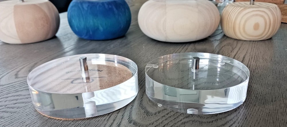 Record Holder - Transit Platter - Record Valet -Solid Acrylic