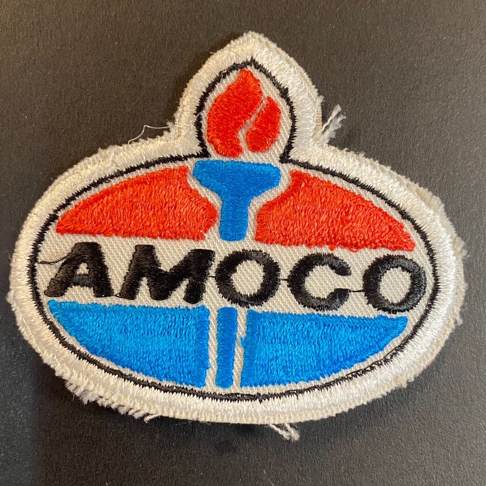 Amoco c1980's Embroiled Patch 2 1/2" x 2 3/4"