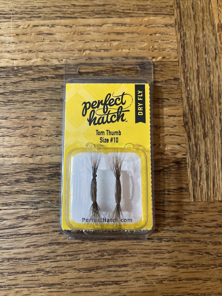 Perfect Hatch Dry Fly Tom Thumb 10