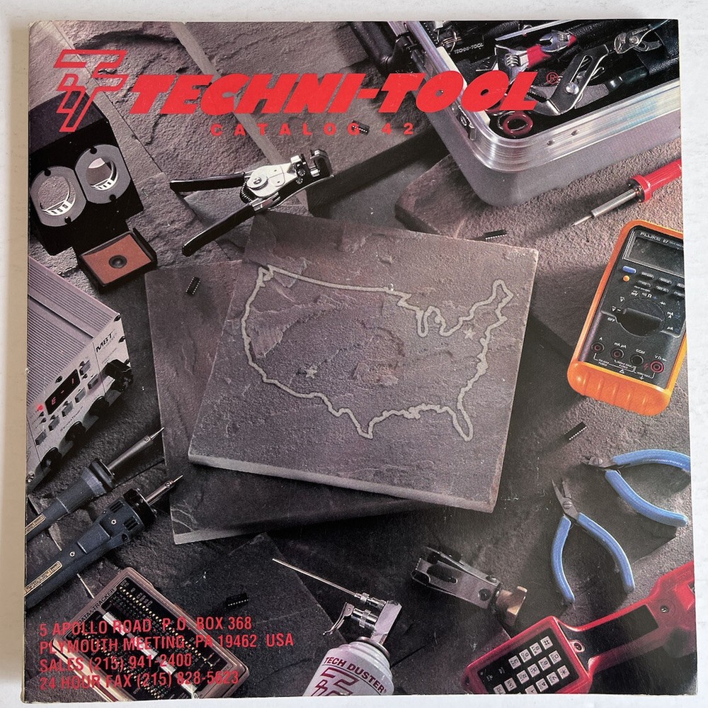 Techni-Tool Catalog 42 1992 Electronic Tool Kits