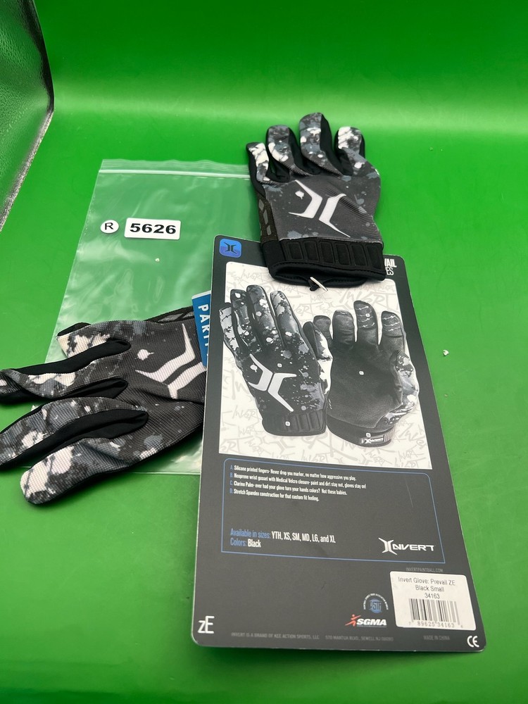 Invert Prevail Gloves Black Small