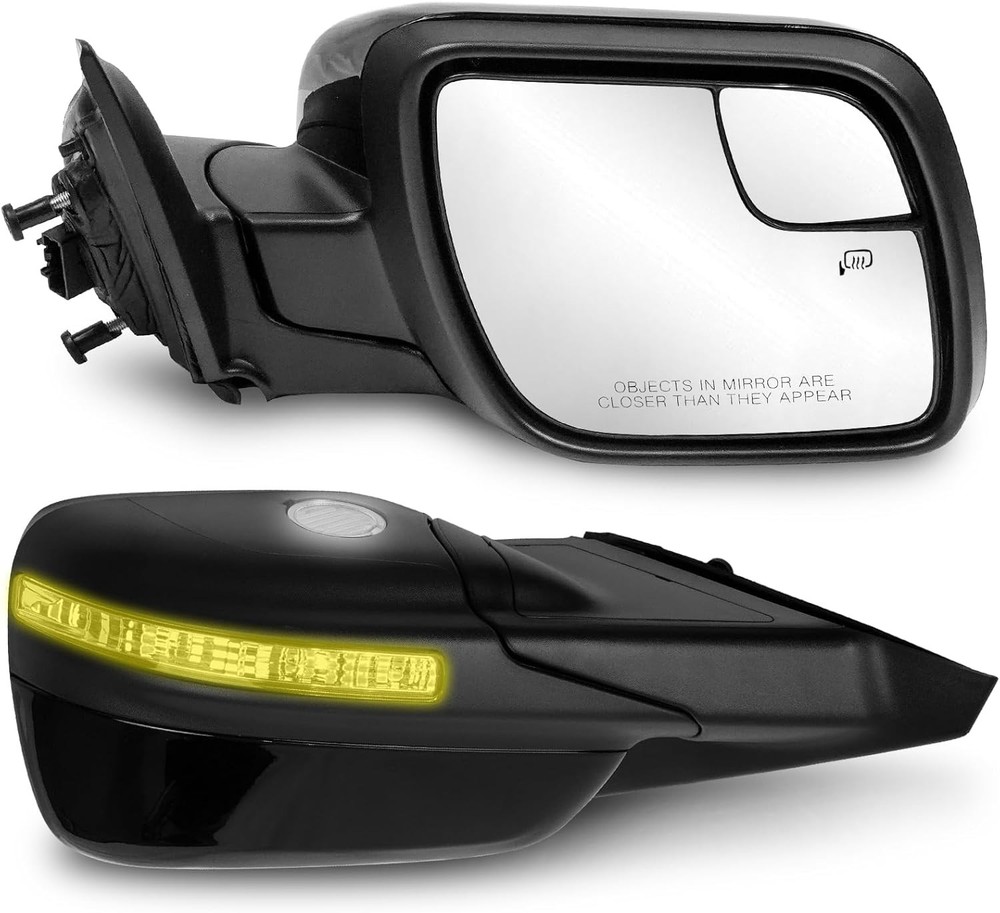 Passenger Side Mirror Assembly Compatible with Ford Explorer 7 Pin Right