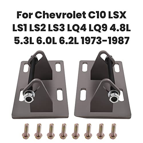 maXpeedingrods LS Engine Motor Swap Mount- Engine Brackets Adapter Plates Kit,