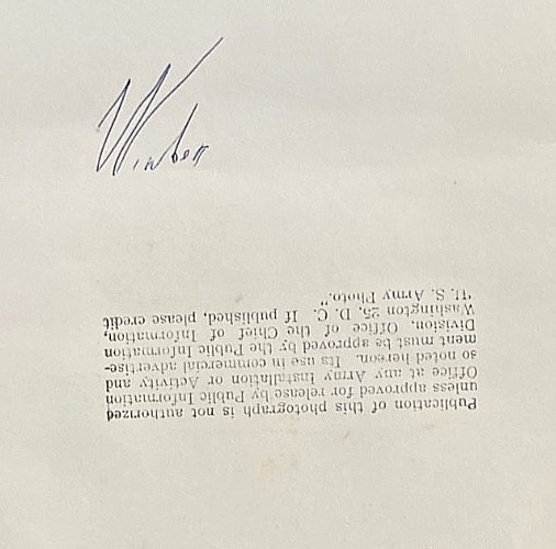 CIVIL WAR CONFEDERATE BRIG GEN CHARLES S. WINDER OFFICIAL WW2 US ARMY PHOTO 1943