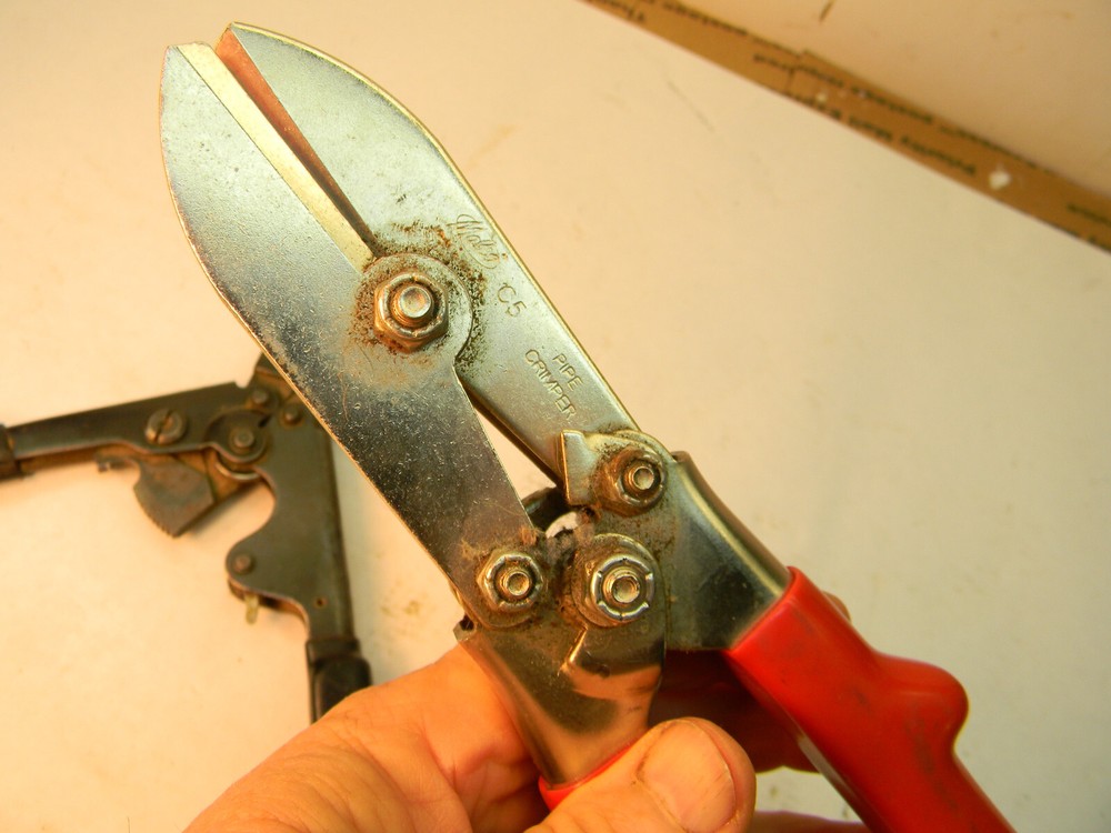 Plumb Pex & Malco C5 Crimping Pliers; plumbing, pipe fitting