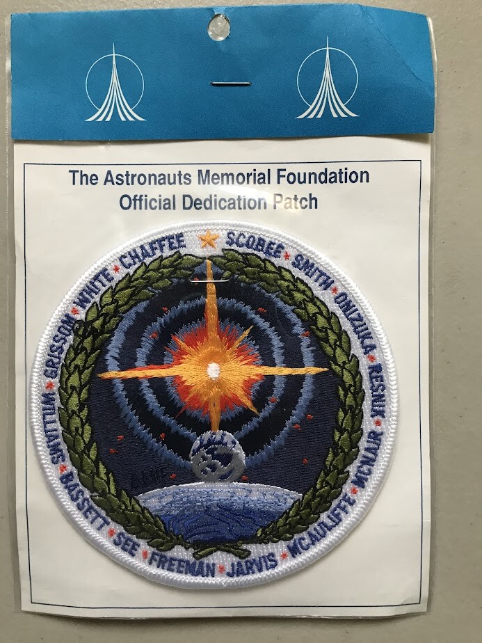 Astronauts Memorial Foundation Official Dedication Patch New Sealed