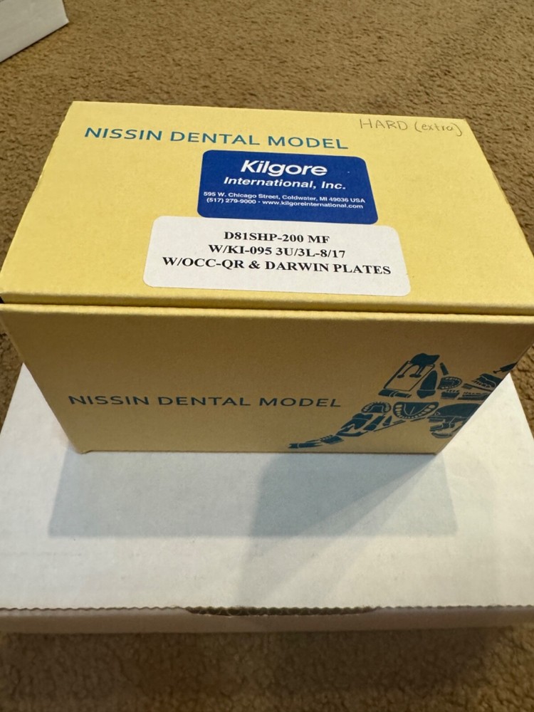 Nissin Dentoform (Hard) - Brand New