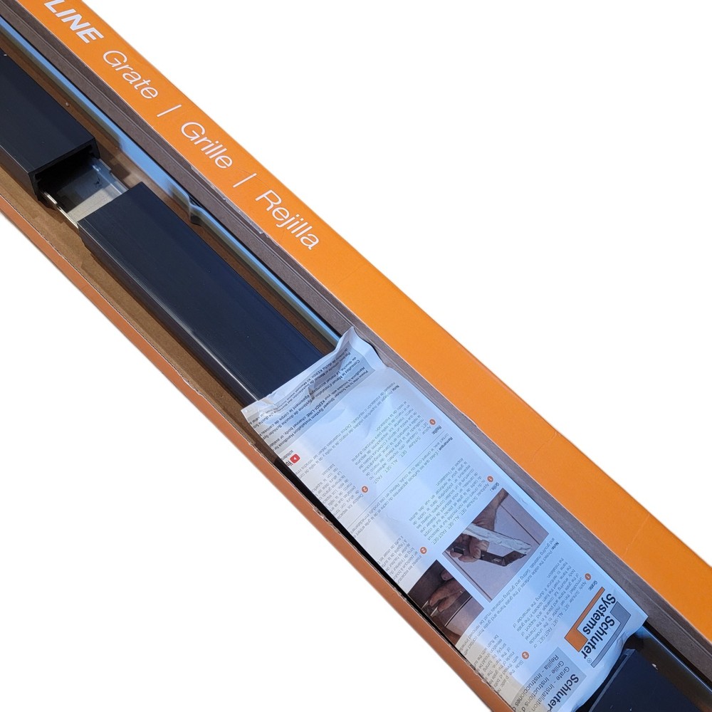 Schluter Systems Kerdi-Line Tileable Rectangle Grate - 52"