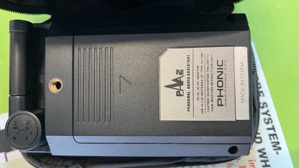 Phonic PAA2 Professional Audio Analyzer Handheld with Case Excellent Condition