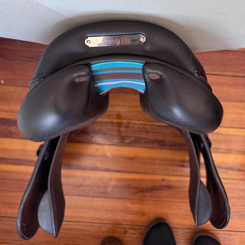 18" Voltaire Palm Beach E PRO Saddle - 2023 - 2A - Full Buffalo - EQUISENSE TECH