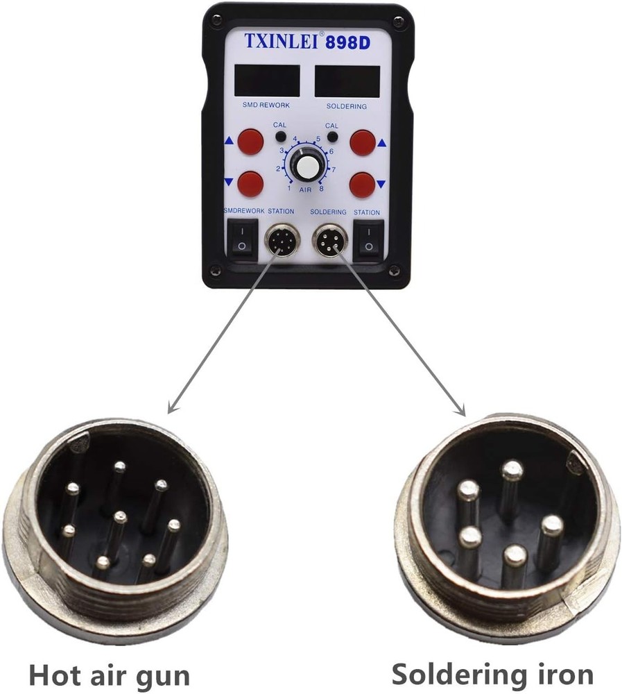 Efficient Solder Station with Automatic Stop and Temperature Control Features
