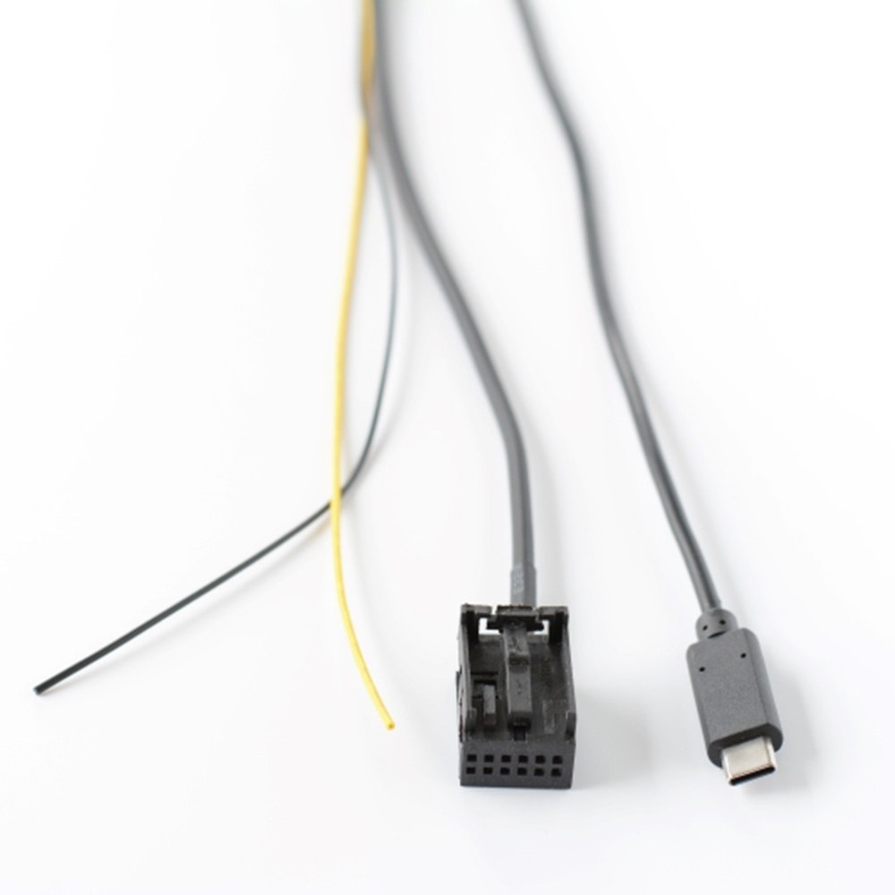 AUX Audio+Charging Cable for Cayenne CDR30 CDR31 TYPEC Quick Installation