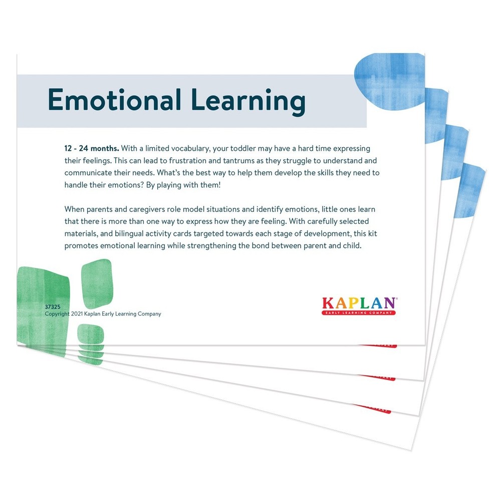 Kaplan Early Learning Open to Emotion Backpack Kit