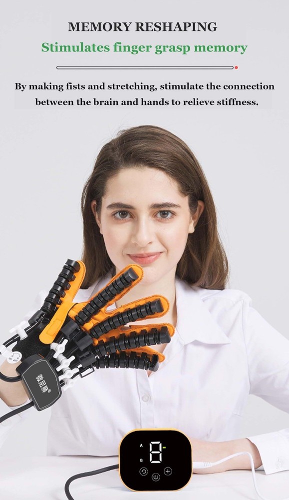Both Hands Rehabilitation Robot Gloves, 2024 Hand Function Equipment, Stroke ...