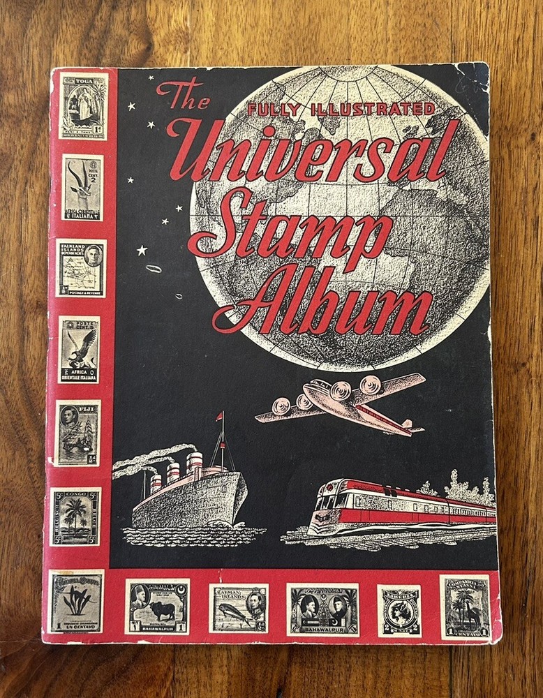 The Fully Illustrated Universal Stamp Album. 1960. Grossman Stamp Co.,