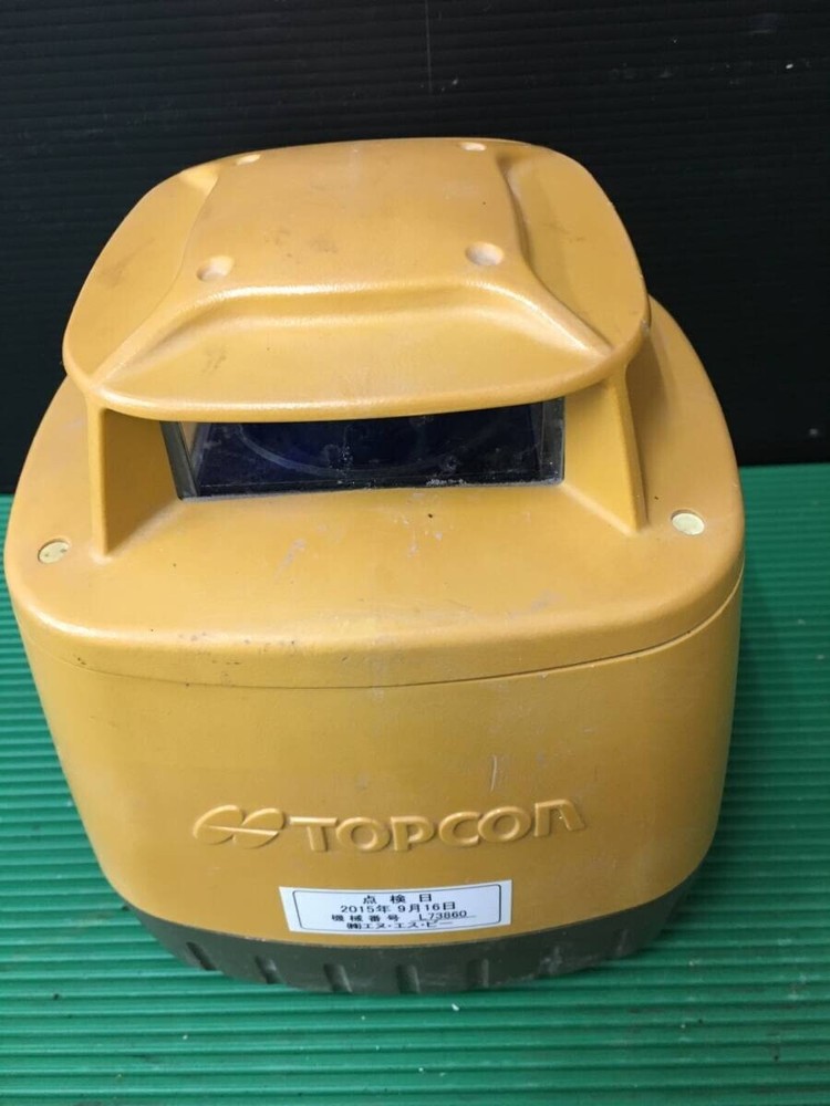 Topcon RL-H3C Rotating Rotary Laser Level Sensor W/ Case Receiver Used From JP