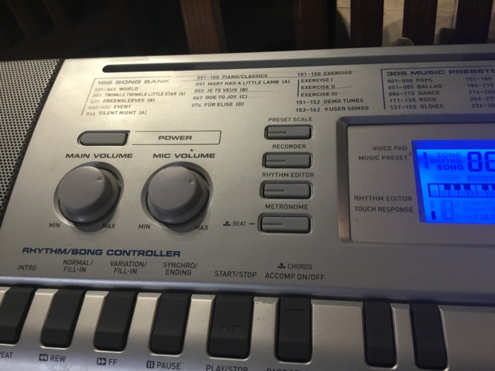 casio wk210 76 key workstation loaded has it all nice rig