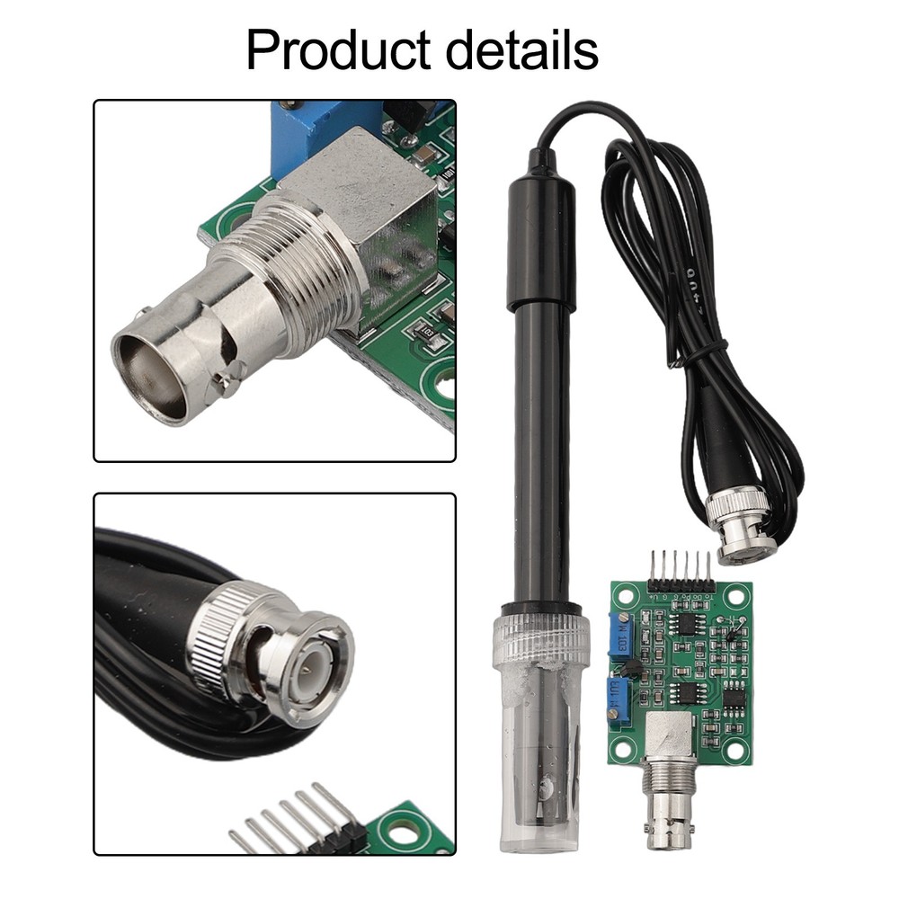 Premium PH Sensor Kit with Electrode Probe Stable Readings Easy Installation