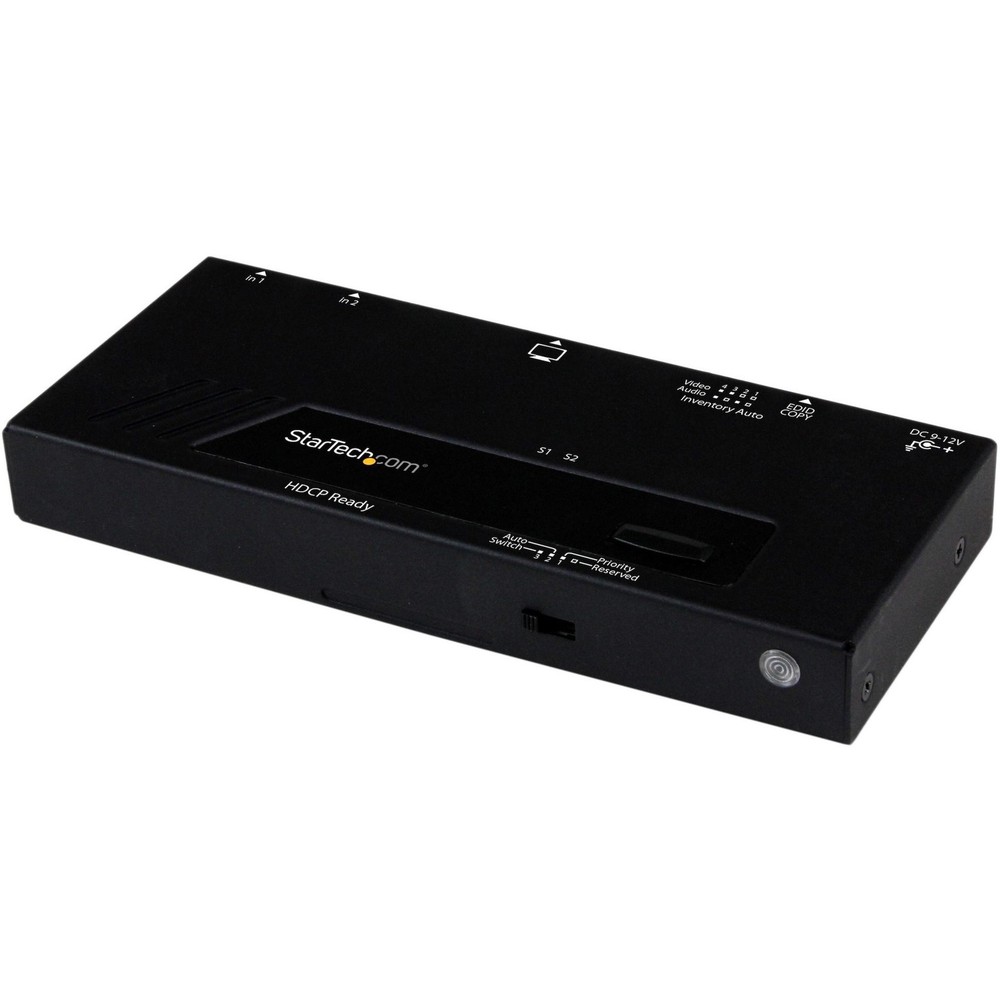 Startech IT VS221HDQ 2 Port HDMI Switch 1080p Automatic Switching